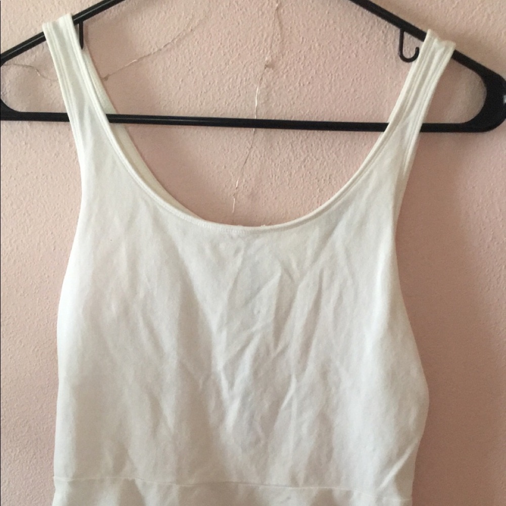 White tank top